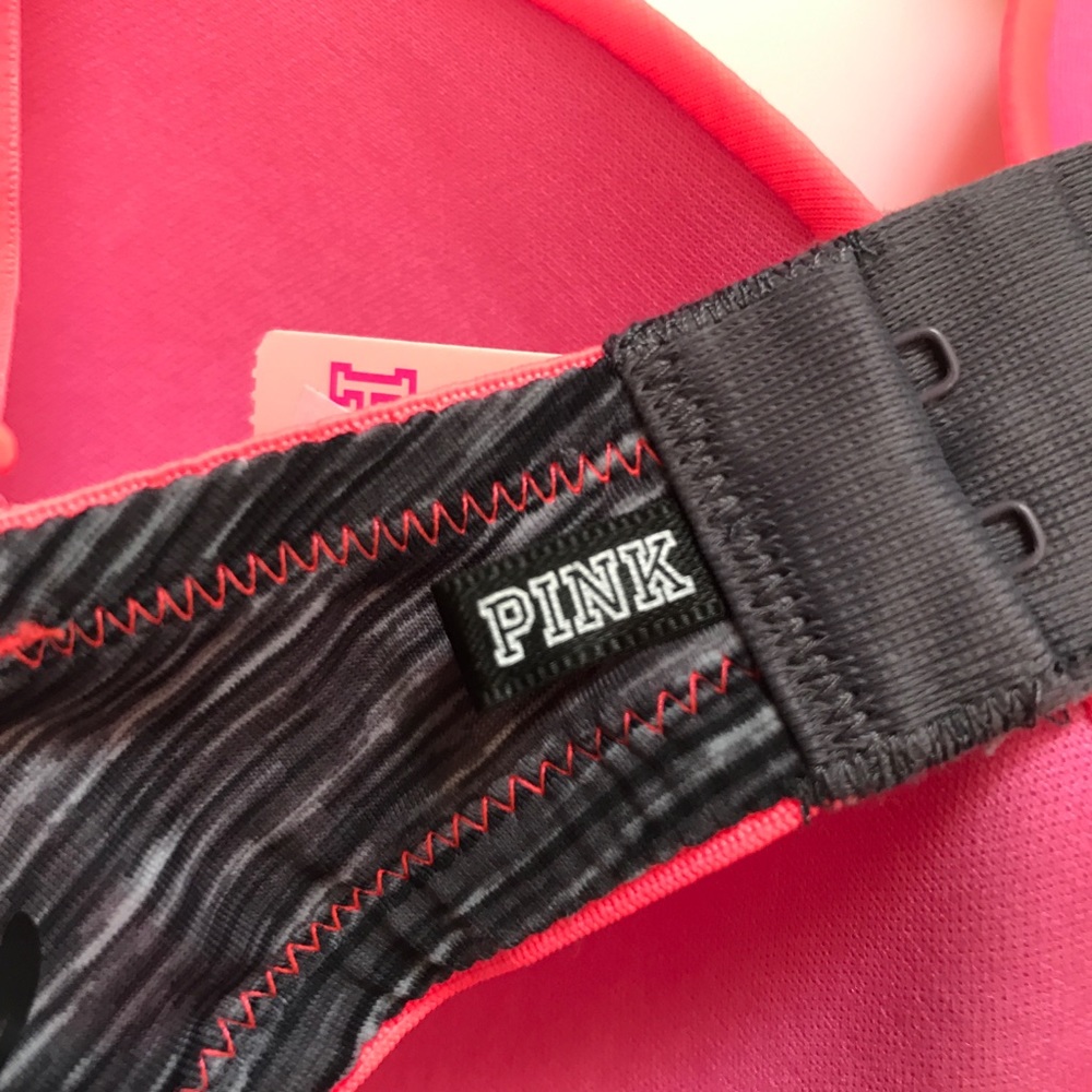 SOLD PINK VS Wear Everywhere Push-Up coral bra - Picture 5 of 8